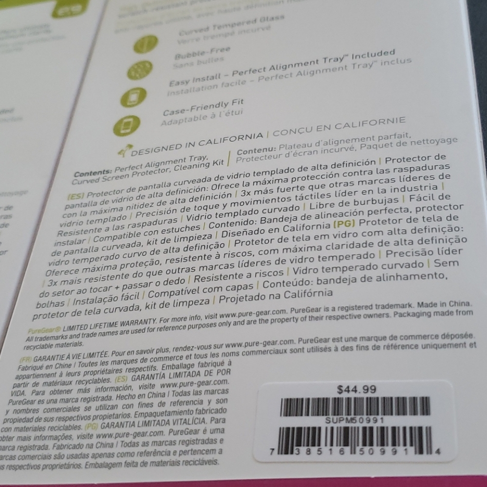 2 Screen Protector For Samsung Galaxy Note 9 - Picture 4 of 4